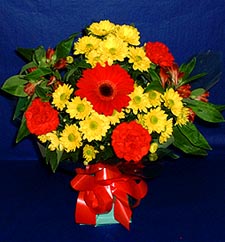 Ankara ucuz çiçek gönder  sade hos orta boy karisik demet çiçek 