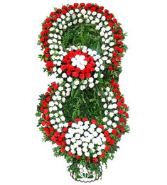 Görsel Cenaze çiçek , cenaze çiçek , çelengi  Ankara uluslararası çiçek gönderme 