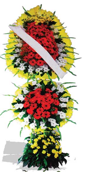 Dügün nikah açilis çiçekleri sepet modeli  Ankara çiçek yolla 