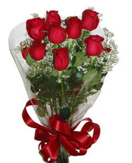 Çiçek sade gül buketi 7 güllü buket  Ankara online çiçek gönderme sipariş 