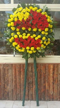 Cenaze çelengi çiçek modeli  Ankara çiçek mağazası , çiçekçi adresleri 
