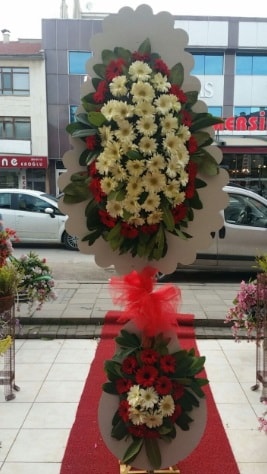 Çift katlı düğün açılış çiçeği  Ankara çiçek satışı 